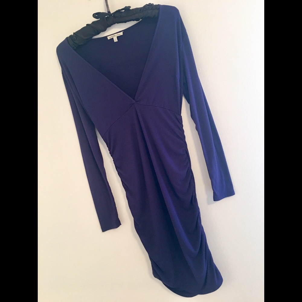 Charlotte Russe Navy Blue Ruched Dress ✨Very sexy✨